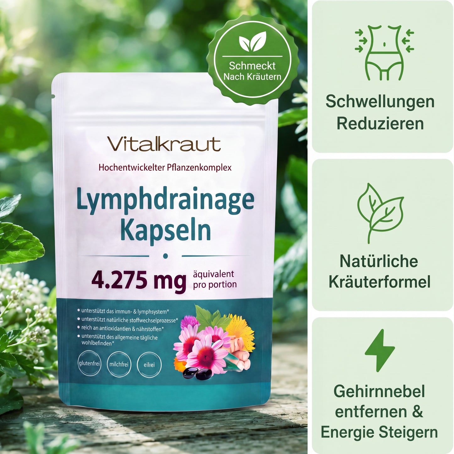 Schwarze Softgell Kapseln